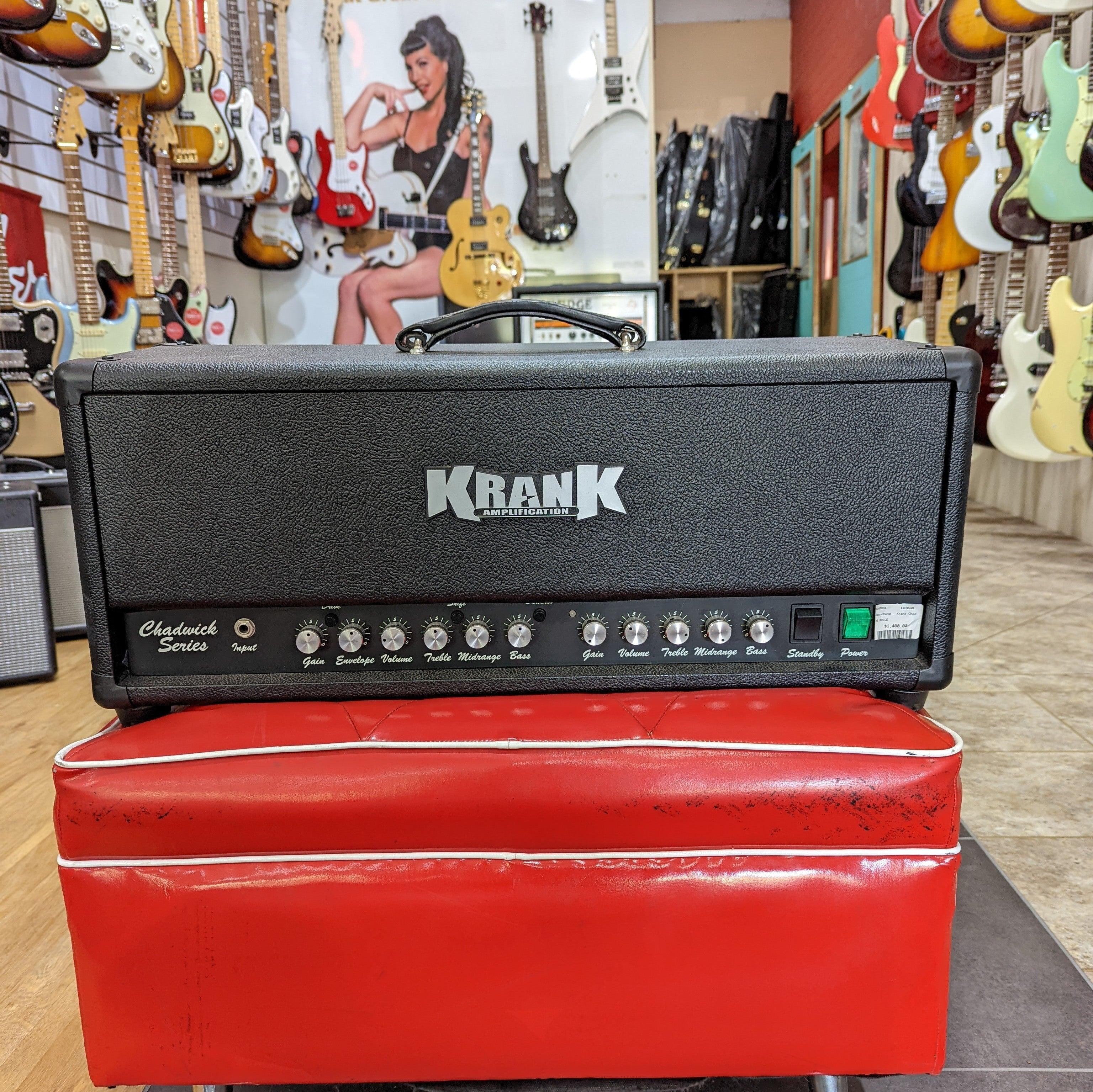 Krank Chadwick Series 50 watt Valve Guitar Head - Guitars - Amplifiers by Krank at Muso's Stuff