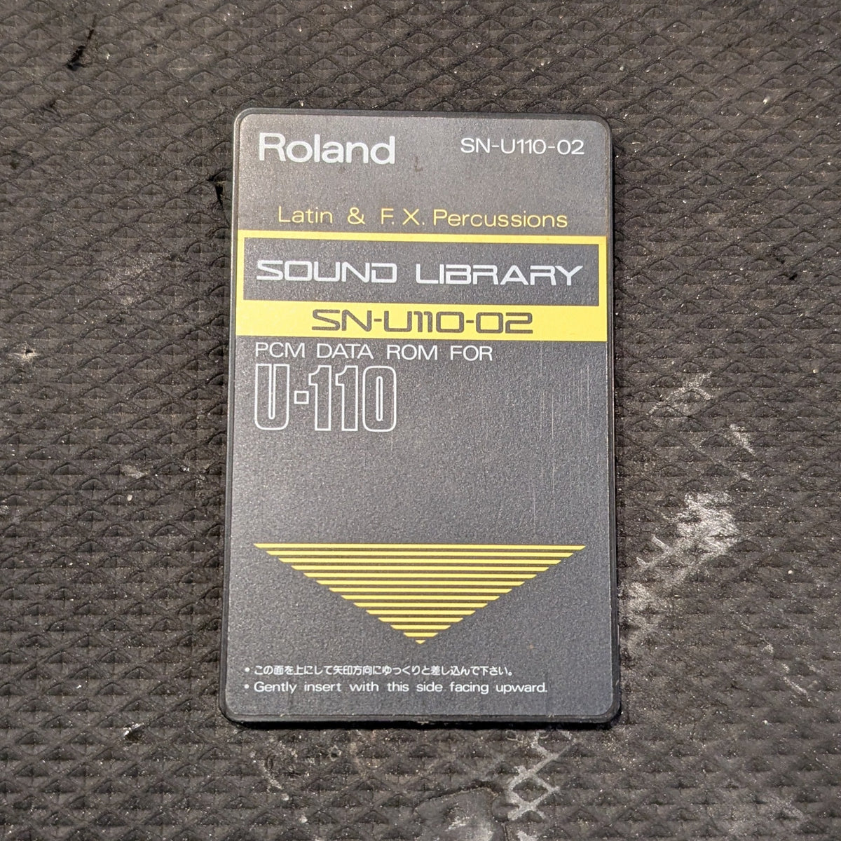 Secondhand Roland PCM U110-02 Latin FX Percussion Card