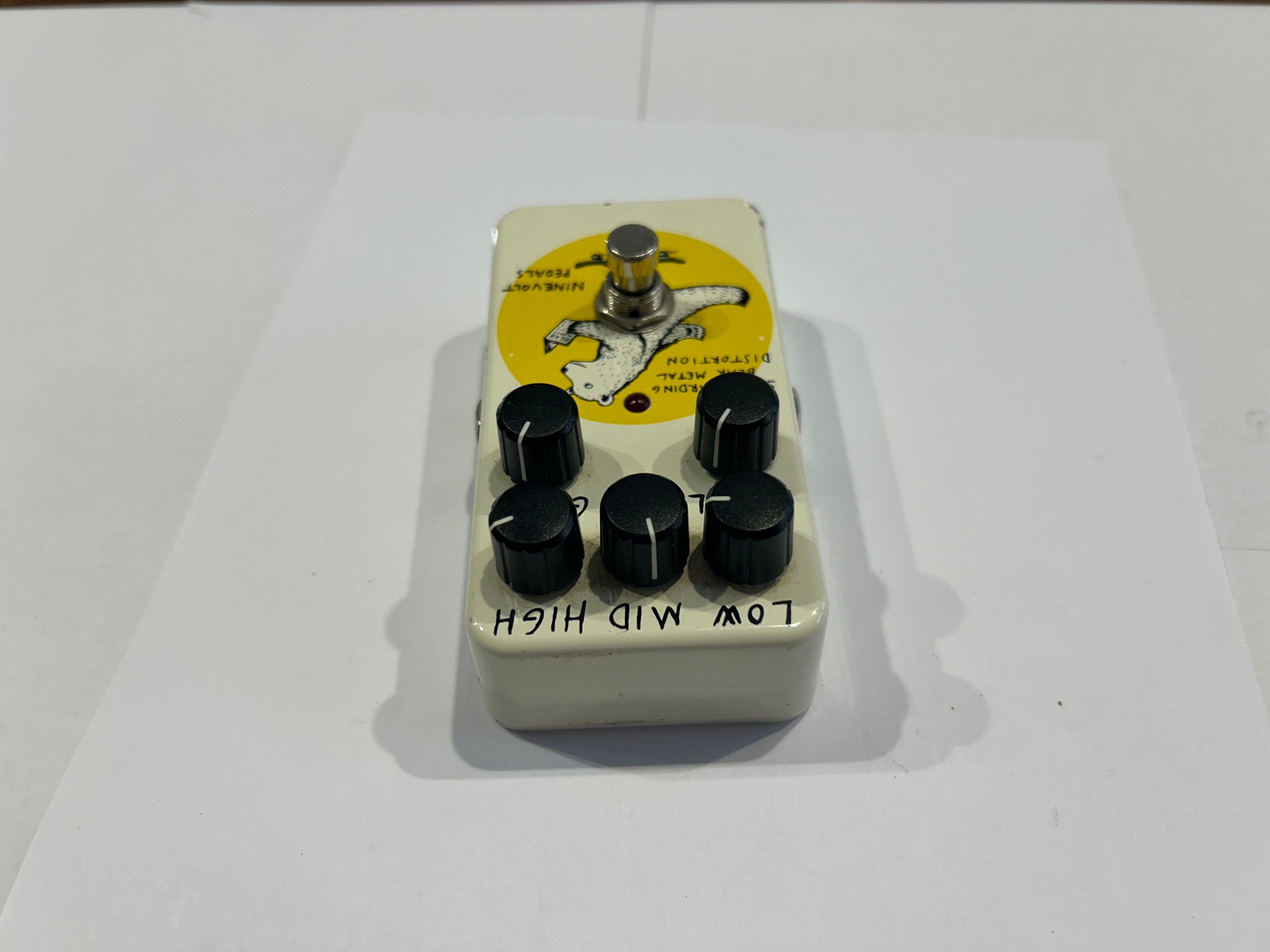 Secondhand Skateboading Bear Metal Distortion - Guitar - Effects Pedals by Ninevolt at Muso's Stuff