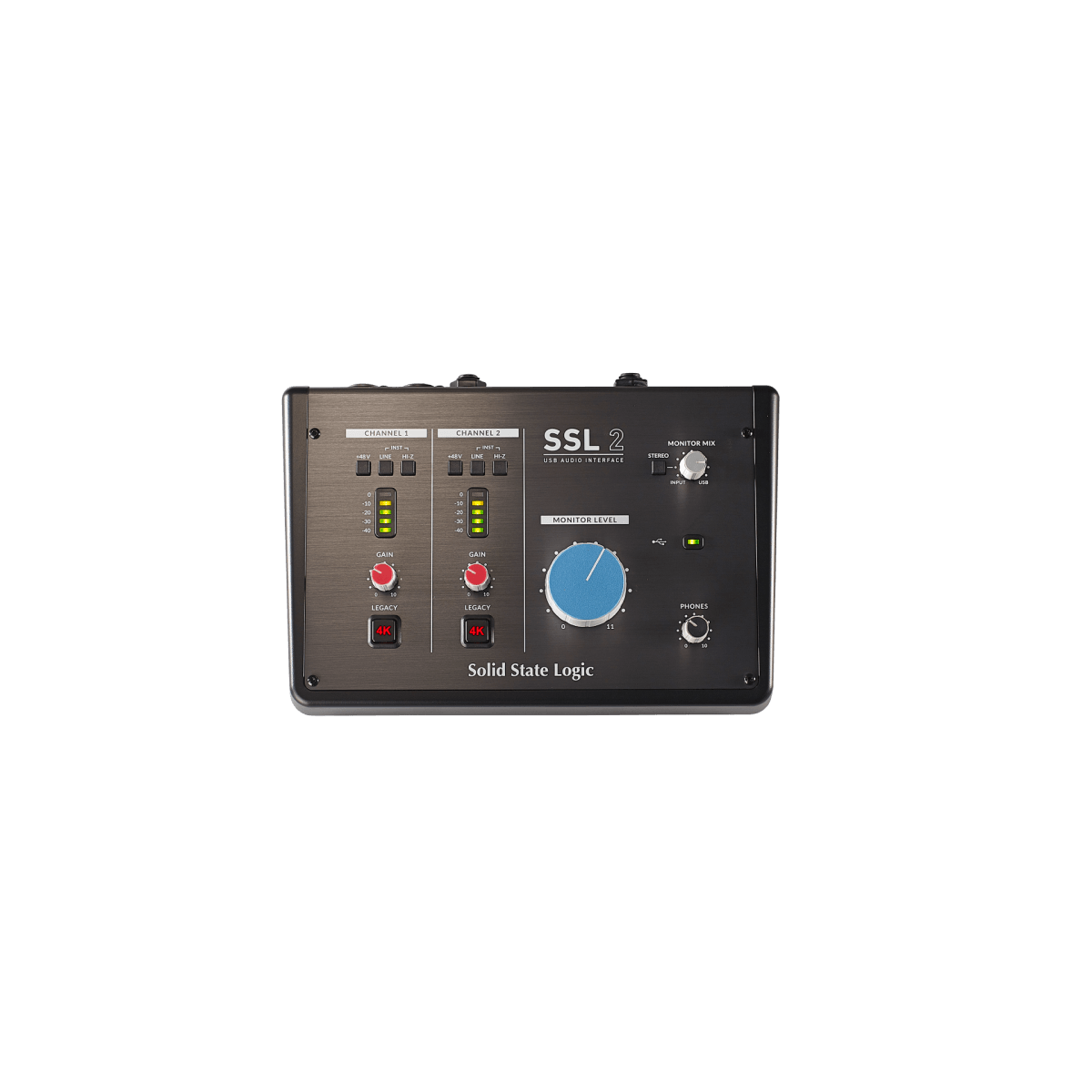 Solid State Logic - SSL 2 2x2 USB Audio Interface - Live & Recording - Interfaces by Solid State Logic at Muso's Stuff