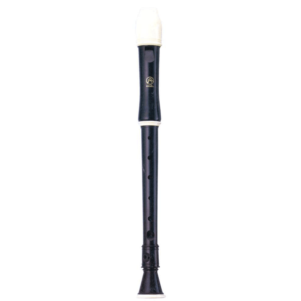 Soprano Recorder 3 Pce ABS Resin Dark Brown W/Bg - Orchestral - Woodwind Section by Angel at Muso's Stuff