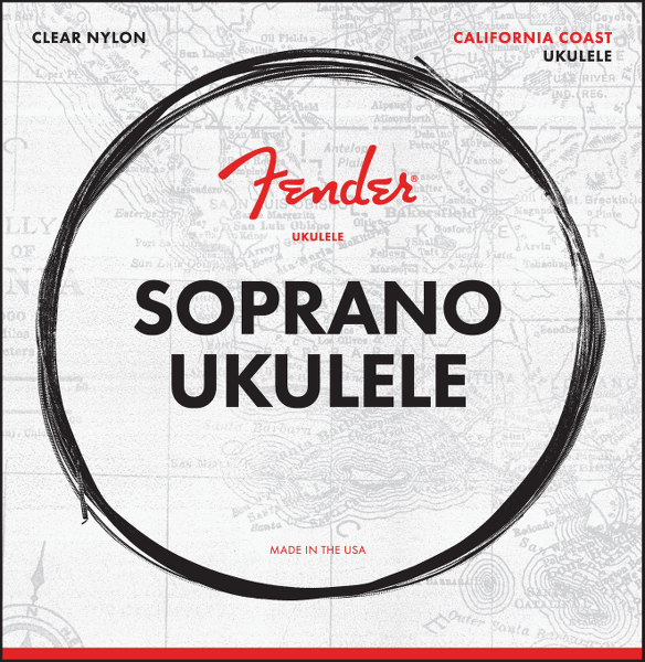 Soprano Ukulele Strings Set Of Four - Strings - Ukulele by Fender at Muso's Stuff