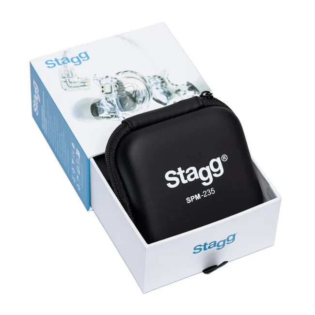 Stagg 2 Driver In-Ear Monitor Clear