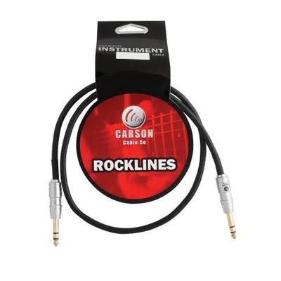 Stereo TRS 6.3mm Cable 6 fT - Accessories - Cables & Adaptors by Carson at Muso's Stuff