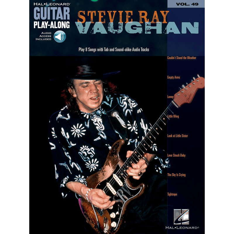 STEVIE RAY VAUGHAN GUITAR PLAYALONG - Print Music by Hal Leonard at Muso's Stuff