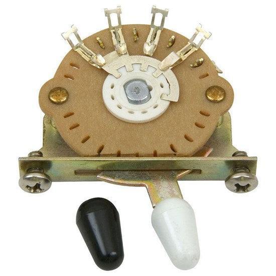 Switch 5 Way Slide White Knob - Guitars - Parts and Accessories by Dimarzio at Muso's Stuff