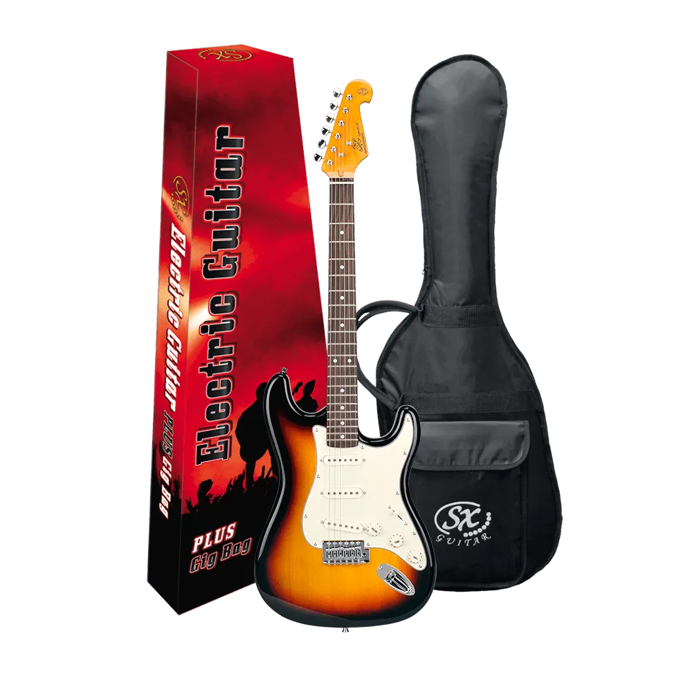 SX Vintage ST-Style Electric Guitar – Sunburst