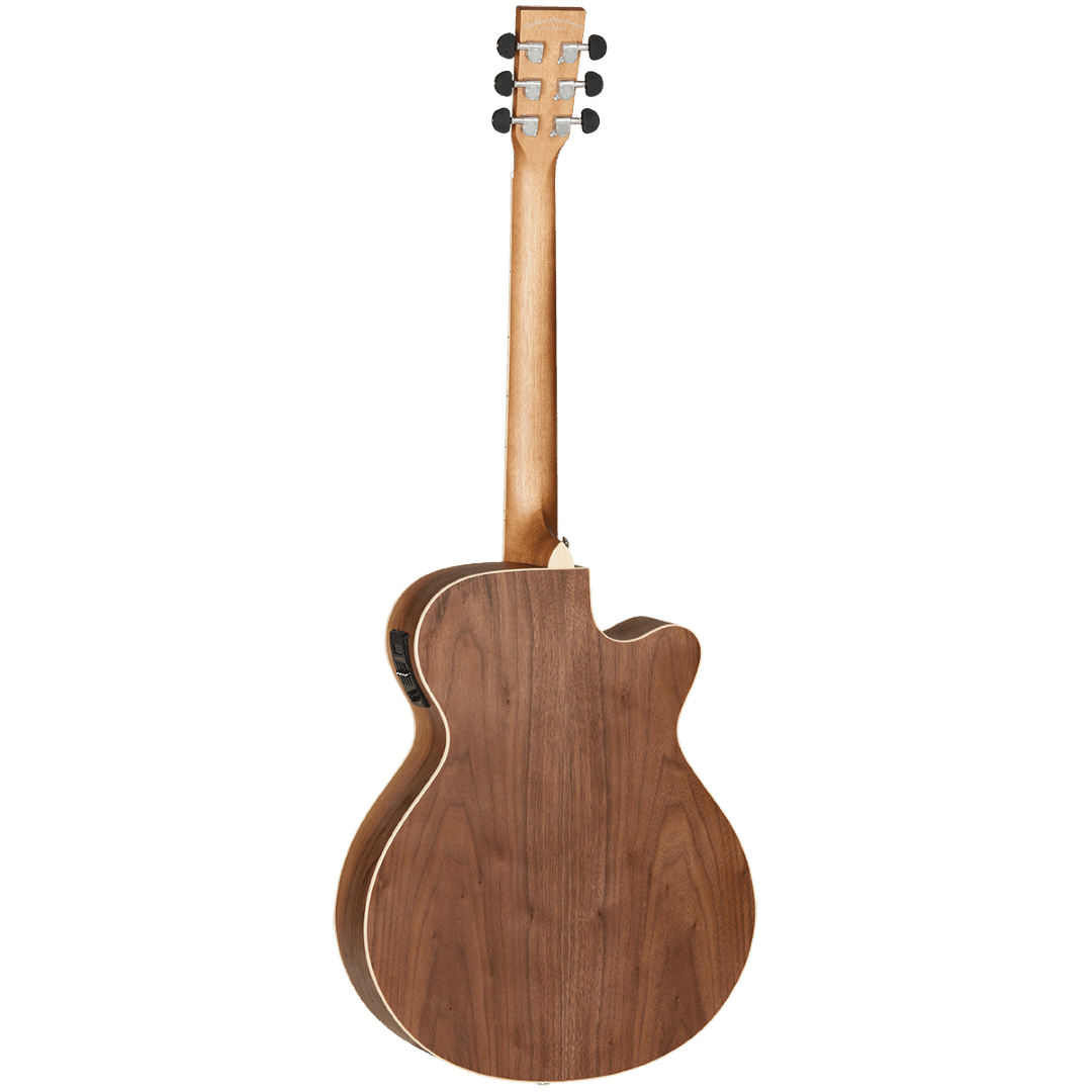 Tanglewood Disc. Exotic SFCE L/Hand Black Walnut - Guitars - Acoustic by Tanglewood at Muso's Stuff