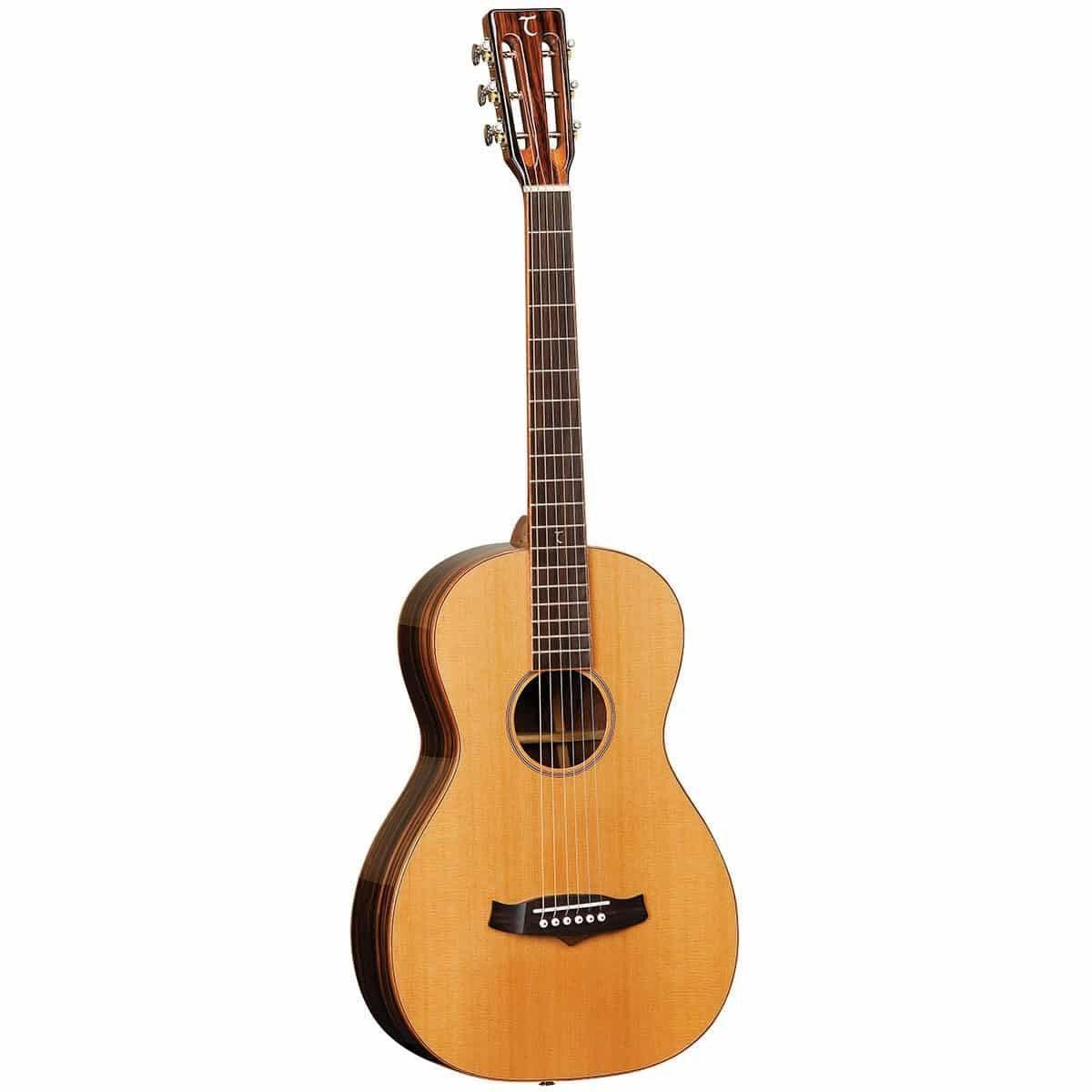 Tanglewood - Java Parlour Electro Acoustic Guitar Natural Gloss Solid Cedar Top - Guitars - Electro-Acoustic by Tanglewood at Muso's Stuff
