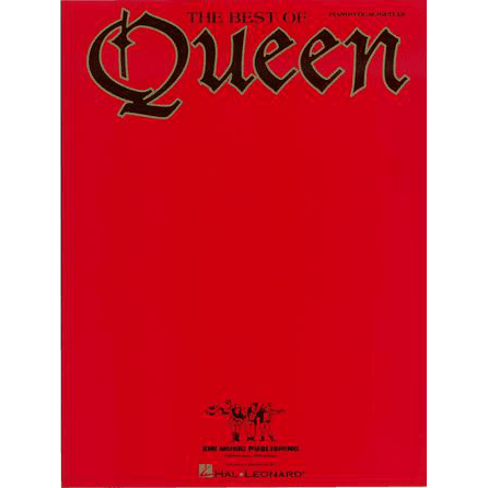 The Best of Queen PVG - Print Music by Hal Leonard at Muso's Stuff