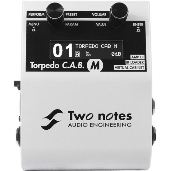 Torpedo C.A.B M Speaker Simulator Pedal - Guitar - Effects Pedals by Two Notes at Muso's Stuff
