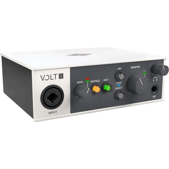 UA Volt 1 1 in 2out USB Audio Interface - Live & Recording - Interfaces by Universal Audio at Muso's Stuff