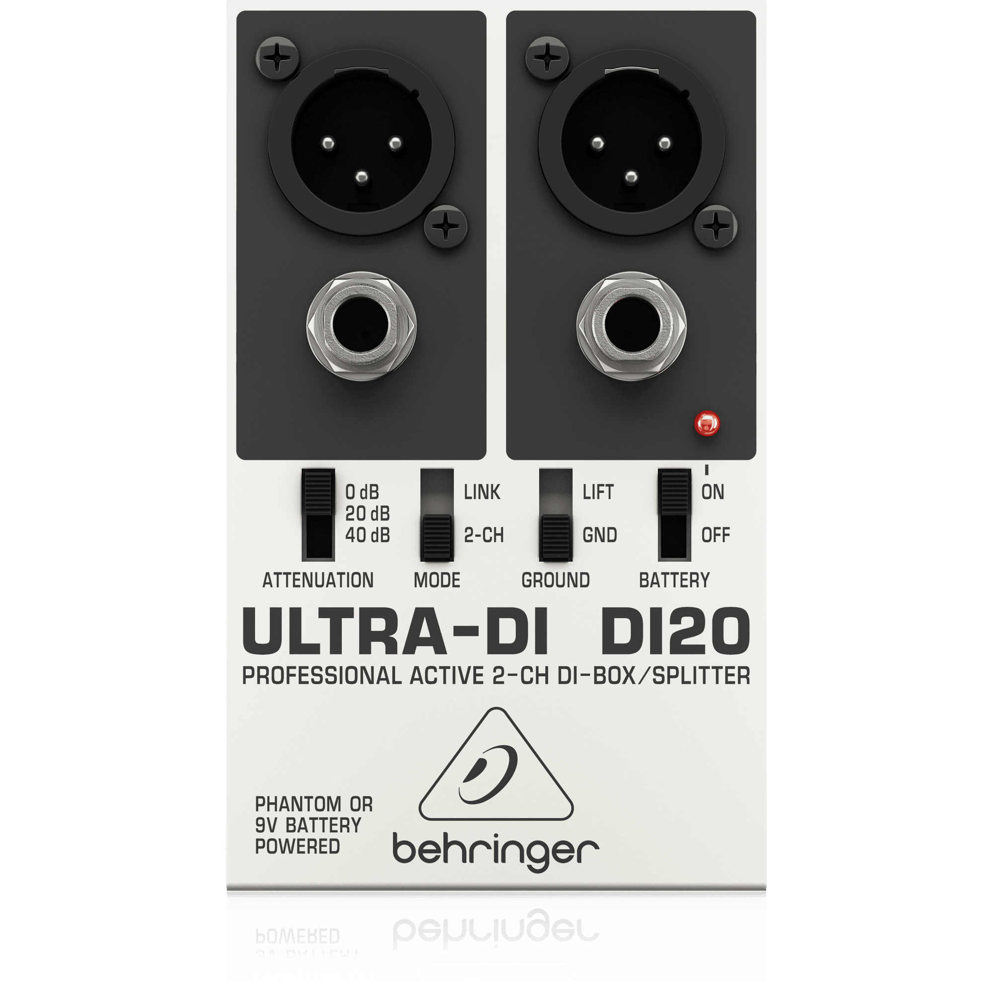 Ultra-DI DI20 DI Box - Live & Recording - Accessories by Behringer at Muso's Stuff
