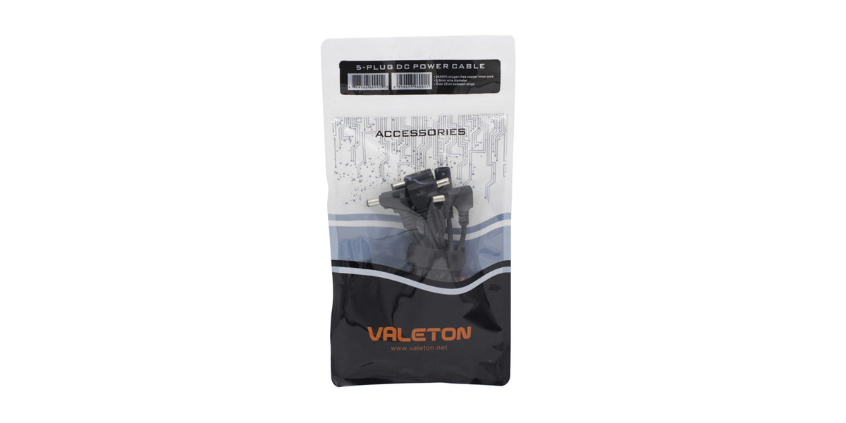 Valeton Daisy Chain 5 Plug DC Power Cable