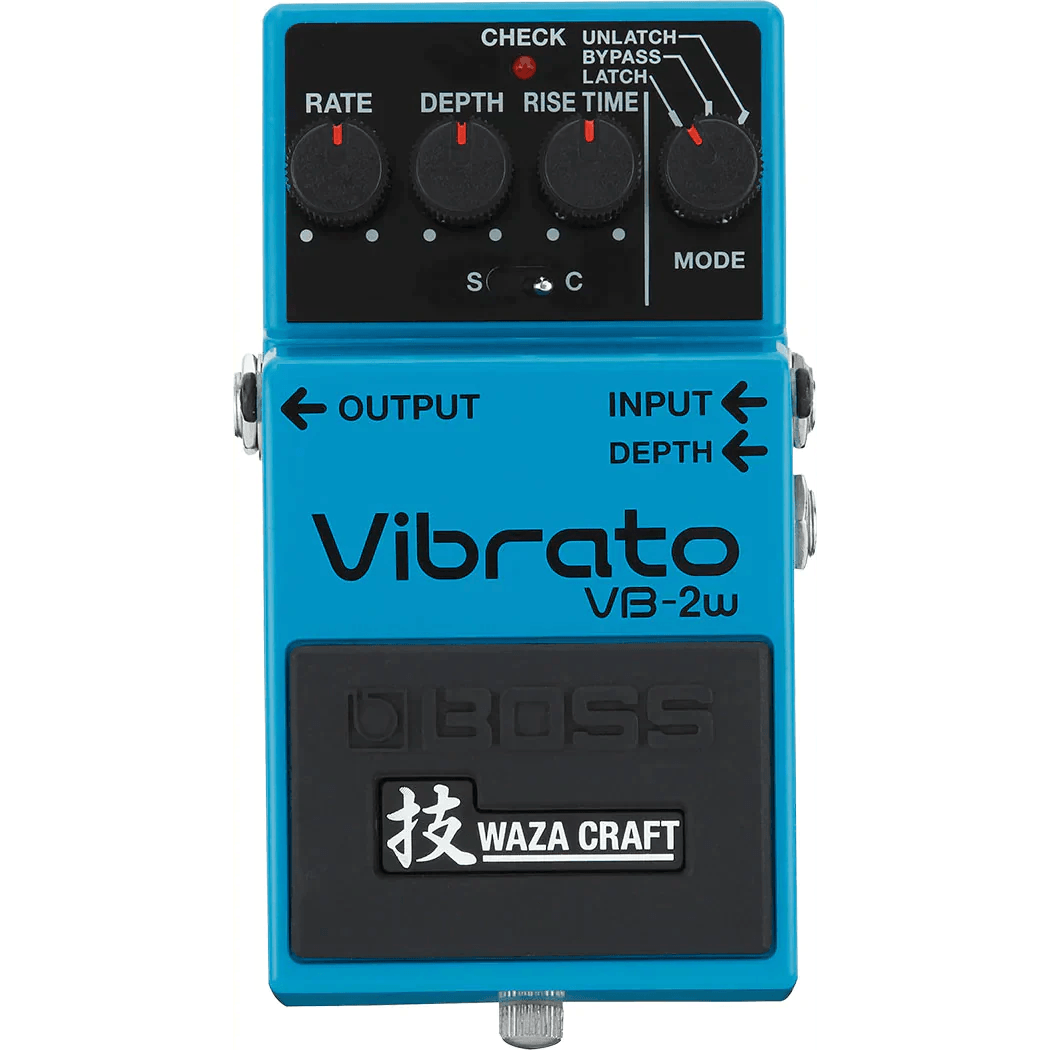 VB-2W Vibrato WAZA CRAFT Compact Pedal - Guitar - Effects Pedals by Boss at Muso's Stuff