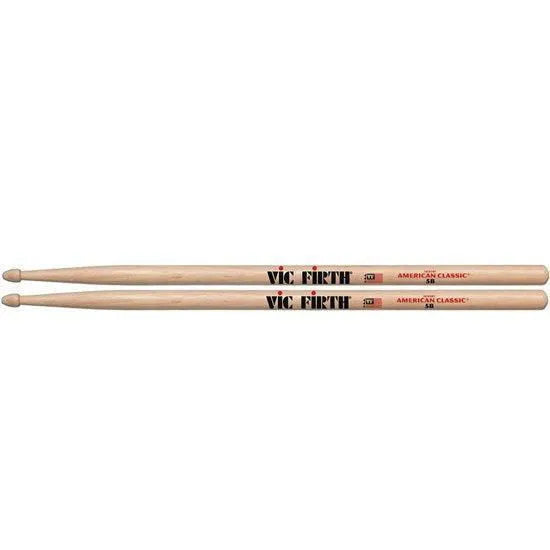 Vic Firth American Classic Wood Tip 5B Drumsticks