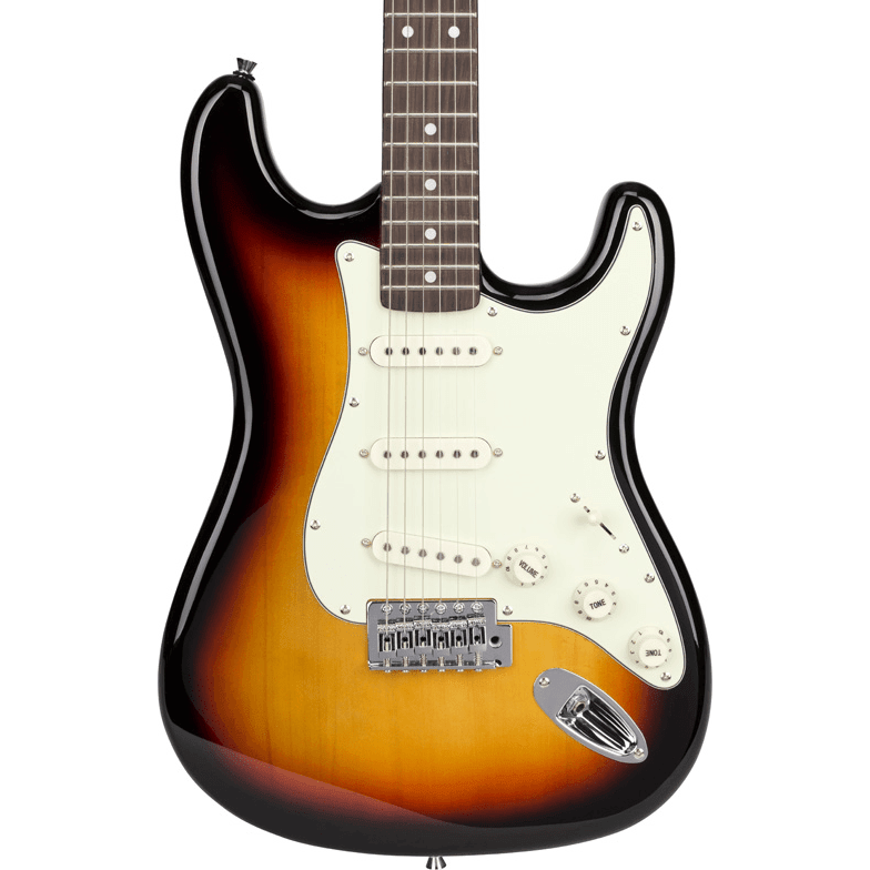 Vintage Style ST Style Electric Guitar Sunburst - Guitars - Electric by SX at Muso's Stuff