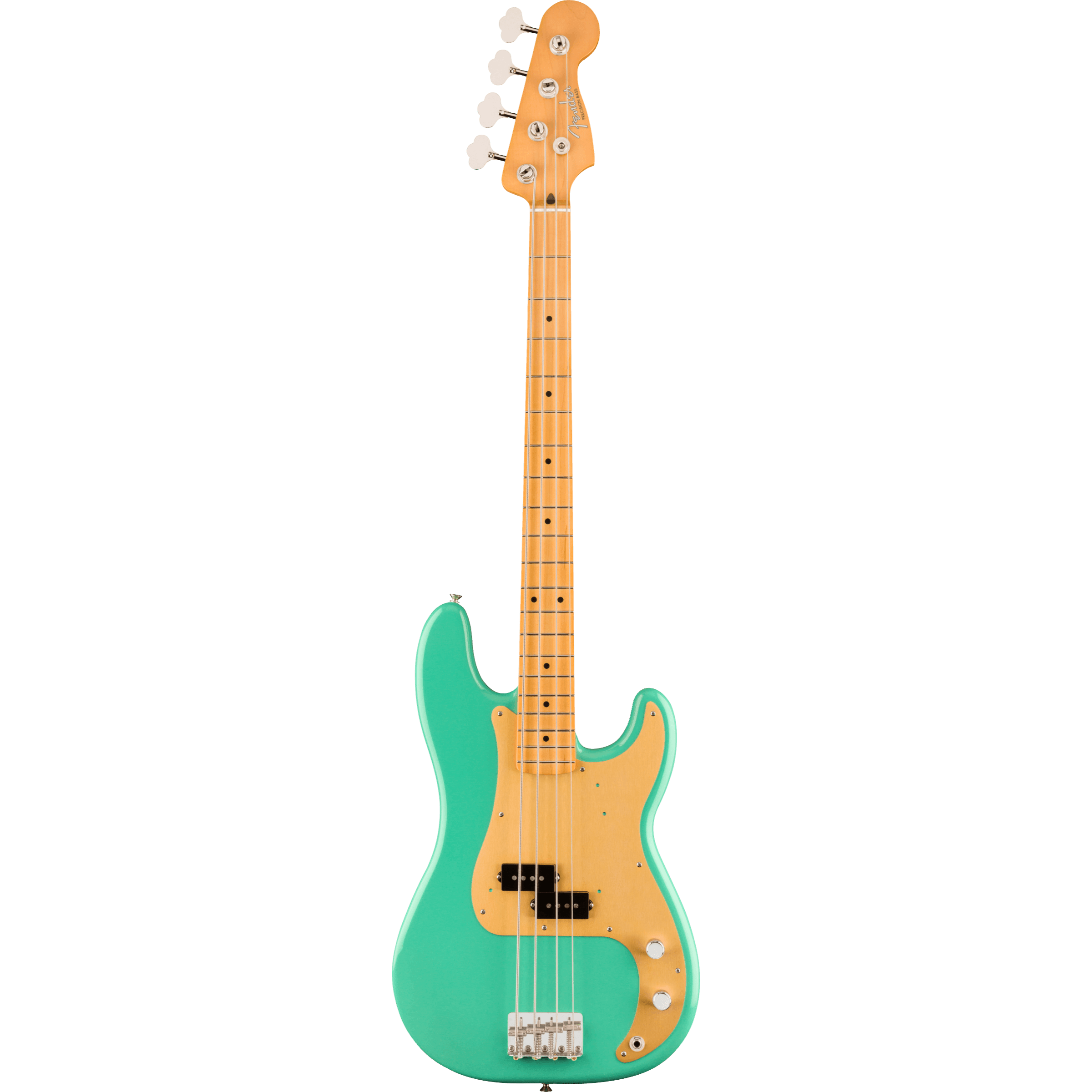 Vintera 50S Precision Bass Maple Fingerboard Seafoam Green - Bass by Fender at Muso's Stuff
