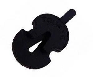 Tourte-Shaped Rubber Violin Mute