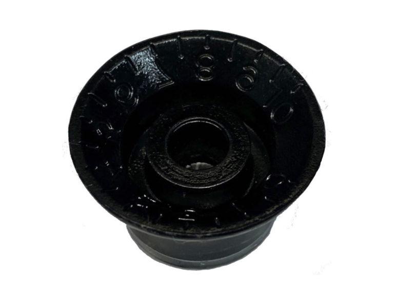 Volume Knob Vintage Sc Style Black W/Silver - Guitars - Parts and Accessories by AMS at Muso's Stuff