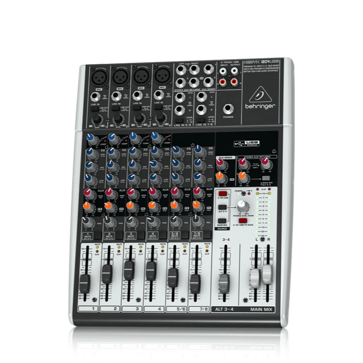 Xenyx 1204USB Mixer - Live & Recording - Mixers by Behringer at Muso's Stuff
