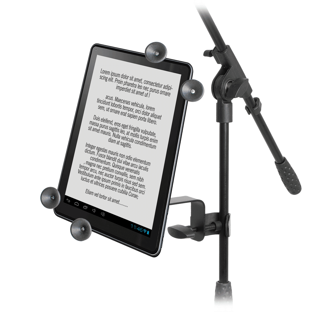 Xtreme AP25 Universal Tablet Holder For Mic Stand - Accessories - Stands by Xtreme at Muso's Stuff