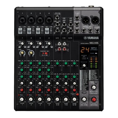 Yamaha MG10XCV//AU D-PRE MIXER WITH EFFECTS - Live & Recording - Mixers by Yamaha at Muso's Stuff