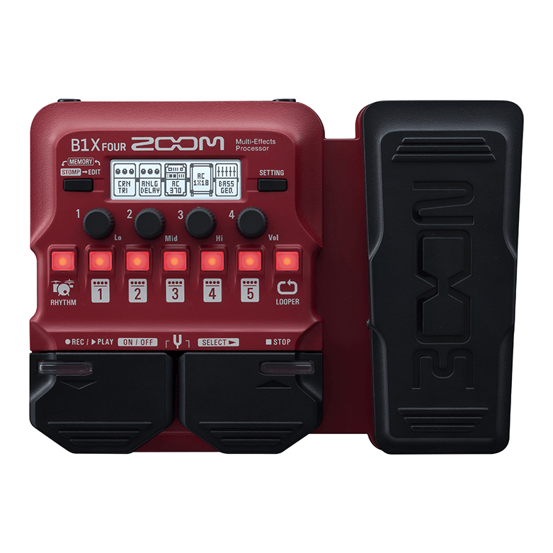 Zoom B1X Four Bass Fx - Guitar - Effects Pedals by Zoom at Muso's Stuff