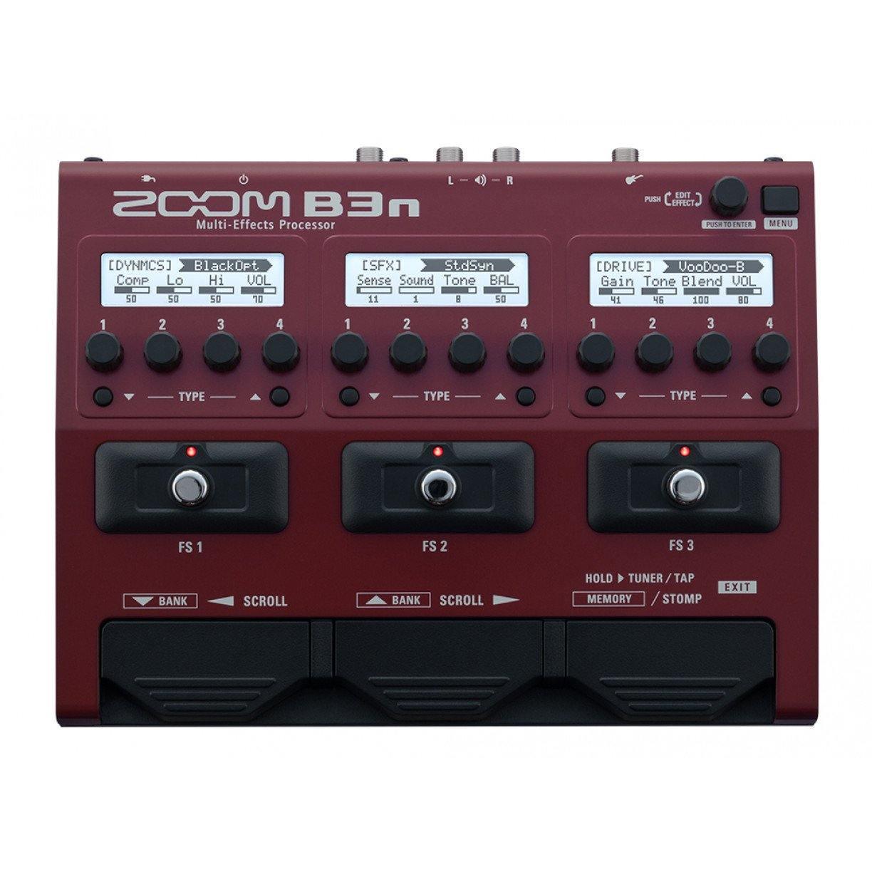 Zoom B3N Bass Effects & Amp Simulator - Guitar - Effects Pedals by Zoom at Muso's Stuff