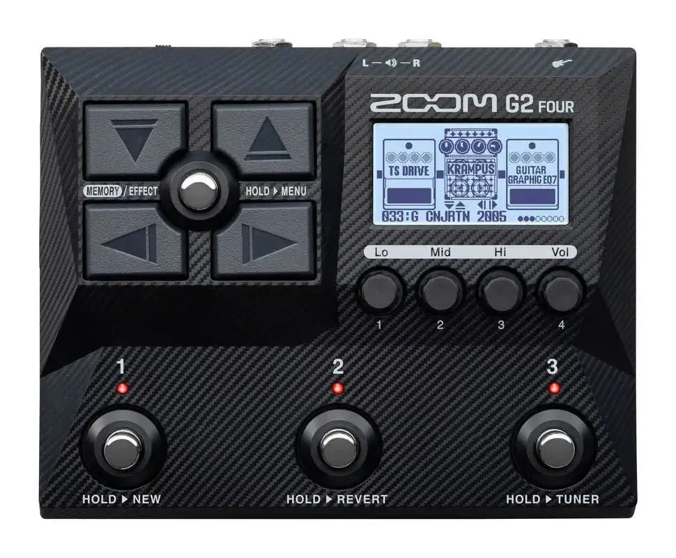 ZOOM G2 FOUR GUITAR EFFECTS & AMP SIMULATOR